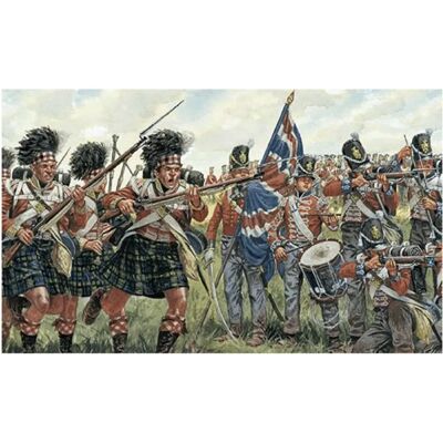 Figurines Modèles Italeri - Guerres Napoléoniennes Écossais Britanniques - 1:72 - Publicité Figurines Modèles Italeri - Guerres Napoléoniennes Écossais Britanniques - 1:72 - Publicité