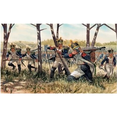 Figurines Infanterie française guerres Napoléoniennes 1/72 - Italeri Figurines Infanterie française guerres Napoléoniennes 1/72 - Italeri