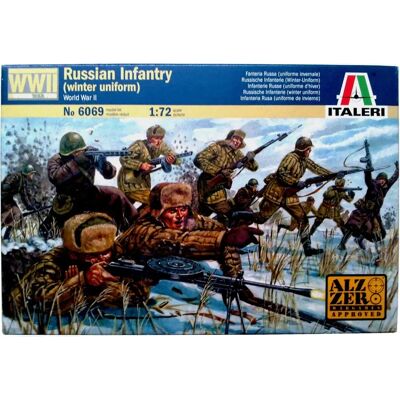 Italeri 6069 Rysk Infanteri Vinter Modell - 1:72 Italeri 6069 Rysk Infanteri Vinter Modell - 1:72