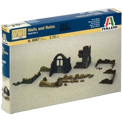 Italeri 6087 Maßstabsmodell Zubehör - Mauern und Ruinen Italeri 6087 Maßstabsmodell Zubehör - Mauern und Ruinen