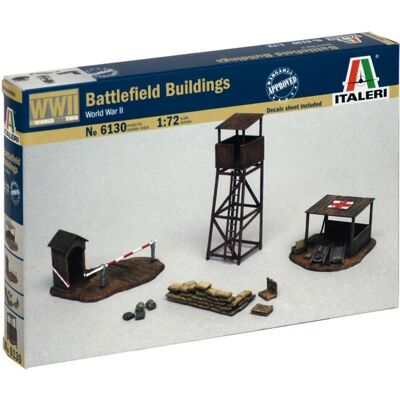 Italeri Schlachtfeld Gebäude - Maßstabsmodell-Zubehör - 1/72 Italeri Schlachtfeld Gebäude - Maßstabsmodell-Zubehör - 1/72