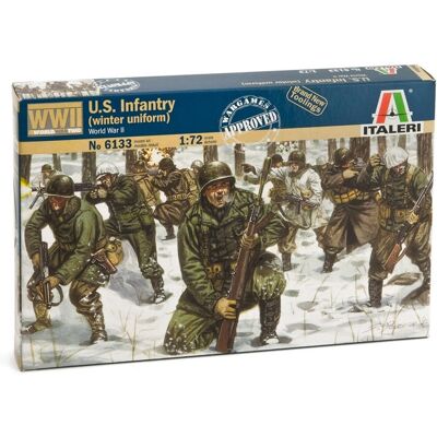Italeri 6133 - Infanteria US WWII - Figurini Italeri 6133 - Infanteria US WWII - Figurini