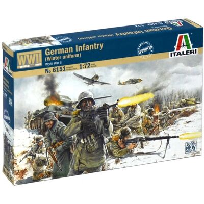 Figurines modèles Italeri - Troupes allemandes WWII - Échelle 1:72 Figurines modèles Italeri - Troupes allemandes WWII - Échelle 1:72