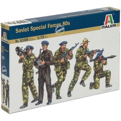 Kit Forces Spéciales Soviétiques Italeri 6169 - Maquette - Publicité Kit Forces Spéciales Soviétiques Italeri 6169 - Maquette - Publicité