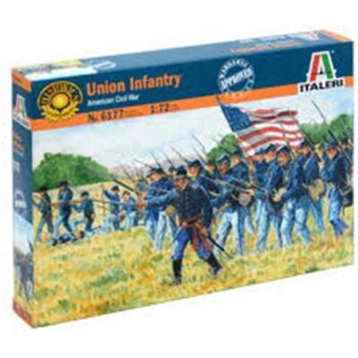Figuras de Infantería de la Unión Italeri - Escala 1:72 Figuras de Infantería de la Unión Italeri - Escala 1:72