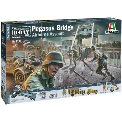 Italeri 6194 WWII Paratroops & Guns Diorama - Model figures Italeri 6194 WWII Paratroops & Guns Diorama - Model figures