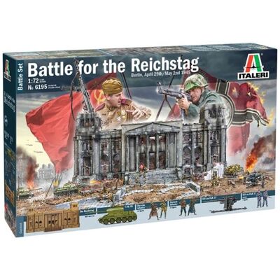 Italeri WWII Modellfigurer - Skala 1:72 - Slaget vid Reichstag Italeri WWII Modellfigurer - Skala 1:72 - Slaget vid Reichstag