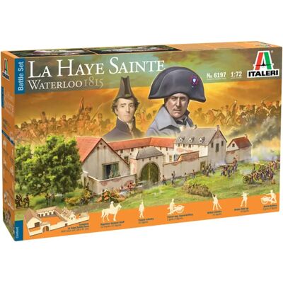 Figure Waterloo 1815 La Haye Sainte Italeri - Kit Diorama Figure Waterloo 1815 La Haye Sainte Italeri - Kit Diorama