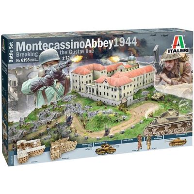 Italeri Monte Cassino 1944 - Model figurka - Diorama Italeri Monte Cassino 1944 - Model figurka - Diorama