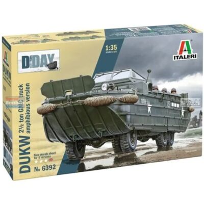 Kit de Modelo Militar Italeri DUKW 1:35 - Camión anfibio Kit de Modelo Militar Italeri DUKW 1:35 - Camión anfibio
