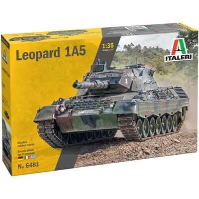 Zestaw Modeli Wojskowych Italeri Leopard 1A5 - Skala 1:35 Zestaw Modeli Wojskowych Italeri Leopard 1A5 - Skala 1:35