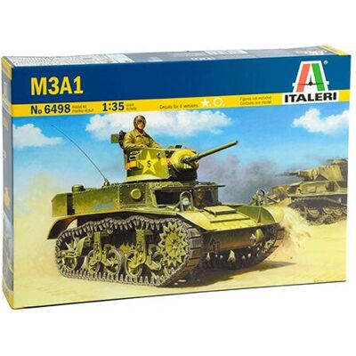 Italeri M3A1 Czołg Model Kit - Montaż 1:35 Italeri M3A1 Czołg Model Kit - Montaż 1:35