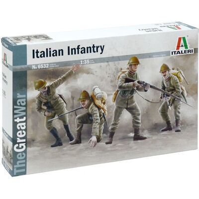 Italeri WW I Infanterie Italienne 1915 - Figurine - Publicité Italeri WW I Infanterie Italienne 1915 - Figurine - Publicité