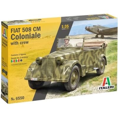 Kit Modèle Italeri Fiat 508 Cm Colonial - Échelle 1:35 - Publicité Kit Modèle Italeri Fiat 508 Cm Colonial - Échelle 1:35 - Publicité
