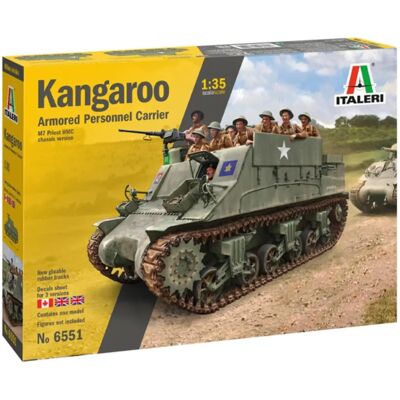 Kit Modèle Kangourou Italeri - Véhicule Militaire 1:35 - Publicité Kit Modèle Kangourou Italeri - Véhicule Militaire 1:35 - Publicité