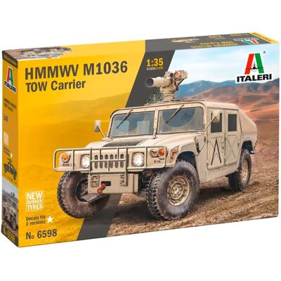 Kit de Modelo Italeri HMMWV M966 TOW Carrier 1:35 - Vehículo Militar Kit de Modelo Italeri HMMWV M966 TOW Carrier 1:35 - Vehículo Militar