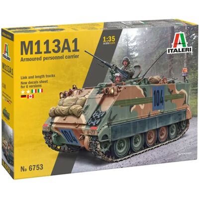 Italeri M113A1 1:35 - Zestaw modelarski wojskowy Italeri M113A1 1:35 - Zestaw modelarski wojskowy