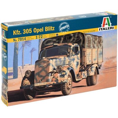Kit modèle militaire Opel Blitz - 1:72 - Italeri - Publicité Kit modèle militaire Opel Blitz - 1:72 - Italeri - Publicité