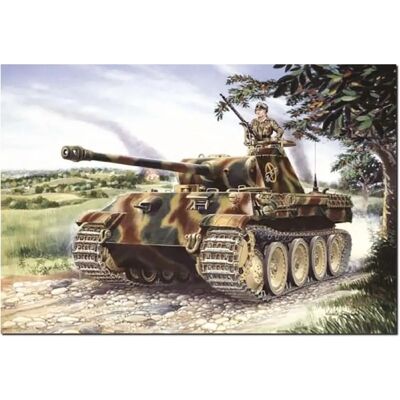 Italeri Model Kit Panther Ausf.A 1:72 - Military Model Kit Italeri Model Kit Panther Ausf.A 1:72 - Military Model Kit