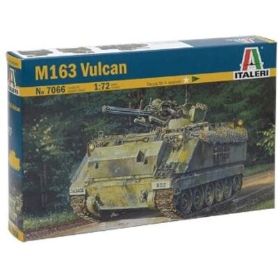 Italeri M 163 Vulcan Kit de Modèle - Modèle Militaire - Publicité Italeri M 163 Vulcan Kit de Modèle - Modèle Militaire - Publicité