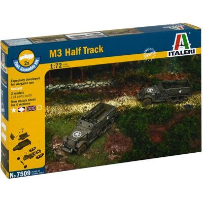 Italeri M3 Panssaroiva Toimintaväline - 1:72 Skaala Italeri M3 Panssaroiva Toimintaväline - 1:72 Skaala