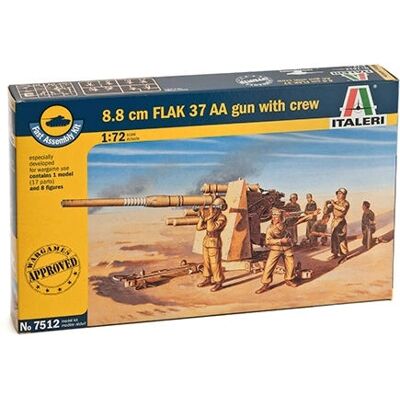Kit Modèle Italeri 7512 - Véhicule Militaire - 1:72 - Publicité Kit Modèle Italeri 7512 - Véhicule Militaire - 1:72 - Publicité