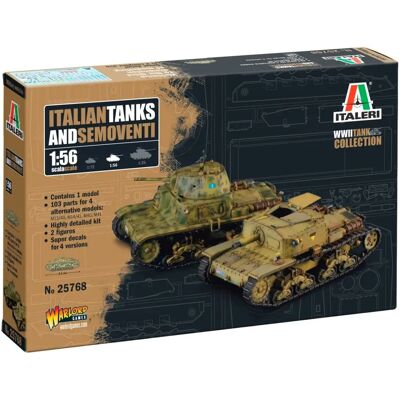 Zestaw modelarski Italeri JS-2 & M-13/40 - 1/56 Zestaw modelarski Italeri JS-2 & M-13/40 - 1/56