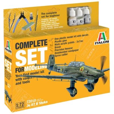 Italeri Junker Ju-87b Stuka Modellbausatz - 1:72 Maßstab - Schwierigkeitsgrad 1 Italeri Junker Ju-87b Stuka Modellbausatz - 1:72 Maßstab - Schwierigkeitsgrad 1