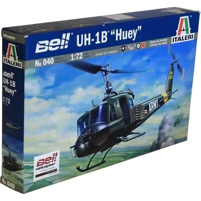 Maqueta de avión Italeri Bell UH-1B Huey - Escala 1:72 Maqueta de avión Italeri Bell UH-1B Huey - Escala 1:72