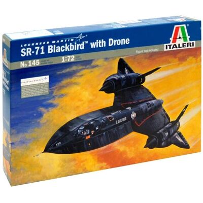 Italeri SR-71 Blackbird - 1:72 Scale Airplane Model Kit Italeri SR-71 Blackbird - 1:72 Scale Airplane Model Kit