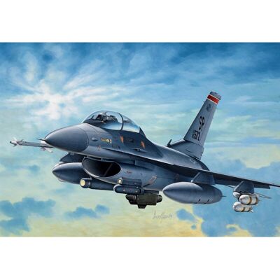 Italeri F-16 C/D Night Falcon Scale Model - 1:72 Italeri F-16 C/D Night Falcon Scale Model - 1:72