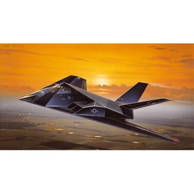 Maquette Italeri F-117A Nighthawk - 1:72 Avion - Publicité Maquette Italeri F-117A Nighthawk - 1:72 Avion - Publicité