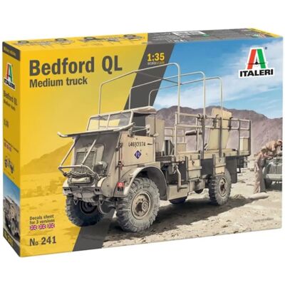 ITALERI Camion Militaire Bedford QL 1/35 - Kit de Modèle - Publicité ITALERI Camion Militaire Bedford QL 1/35 - Kit de Modèle - Publicité