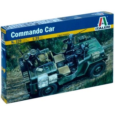 Italeri Modell Jeep Commando - 1:35 Militärmodell Italeri Modell Jeep Commando - 1:35 Militärmodell