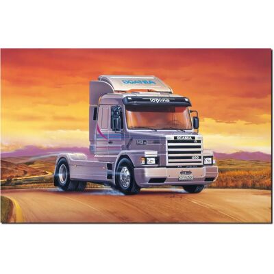 Zestaw modelu ciężarówki Italeri Scania T 143 M500 Topline Con 1:24 Zestaw modelu ciężarówki Italeri Scania T 143 M500 Topline Con 1:24