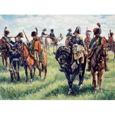 Italeri 6016S Estado-Maior Imperial francês - Figuras de Modelo - Escala 1:72 Italeri 6016S Estado-Maior Imperial francês - Figuras de Modelo - Escala 1:72