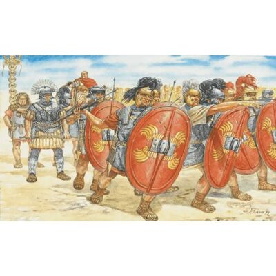 Kit de Modelo de Infantería Romana Italeri - Escala 1:72 - Figuras Históricas Kit de Modelo de Infantería Romana Italeri - Escala 1:72 - Figuras Históricas