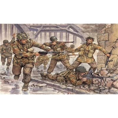 Italeri Paratroopers Diables Rouges WWII - Figurines - Publicité Italeri Paratroopers Diables Rouges WWII - Figurines - Publicité