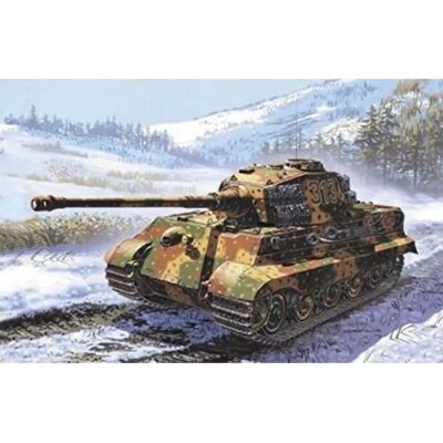 Italeri King Tiger 1:72 Military Model Kit - Scale 1:72 Italeri King Tiger 1:72 Military Model Kit - Scale 1:72