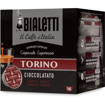 Capsules de café Bialetti Torino - Torréfaction moyenne - 16 ou 80 pcs - Publicité Capsules de café Bialetti Torino - Torréfaction moyenne - 16 ou 80 pcs - Publicité