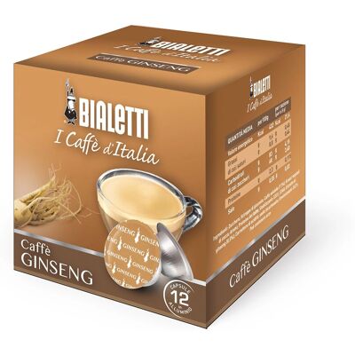 Bialetti Ginseng Kaffee Kapseln - 12 Stk Bialetti Ginseng Kaffee Kapseln - 12 Stk