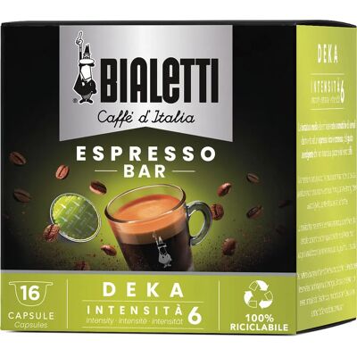 Capsules de Café Deca Bialetti - Type de Café - Publicité Capsules de Café Deca Bialetti - Type de Café - Publicité