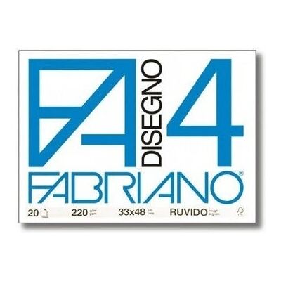 Fabriano F4 Zeichenalbum 4 Ecken - Zeichenpapier Fabriano F4 Zeichenalbum 4 Ecken - Zeichenpapier