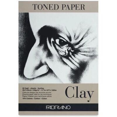 Fabriano Art Paper - 50 Sheets - A3, Clay, 120g/m² Fabriano Art Paper - 50 Sheets - A3, Clay, 120g/m²