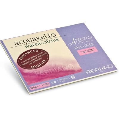 Fabriano Artistico Extra White Watercolor Paper Block - watercolor paper block Fabriano Artistico Extra White Watercolor Paper Block - watercolor paper block