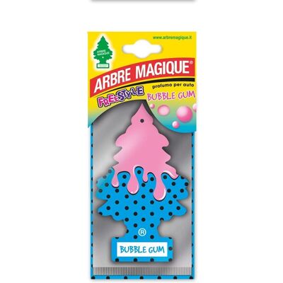 Arbre Magique Bubble Gum Parfum Auto - Intense & Structuré - 7 Semaines - Publicité Arbre Magique Bubble Gum Parfum Auto - Intense & Structuré - 7 Semaines - Publicité