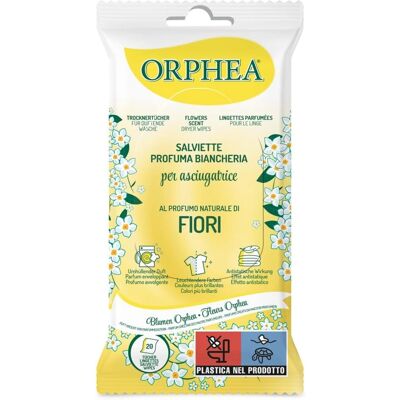Salviette per asciugatrice Orphea - Patchouli, 20 Salviette Salviette per asciugatrice Orphea - Patchouli, 20 Salviette