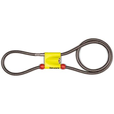 Bullock Modèle Câble Antivol Double pour Motos - Sécurisé & Réglable - Publicité Bullock Modèle Câble Antivol Double pour Motos - Sécurisé & Réglable - Publicité