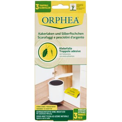 ORPHEA - Trappola Scarafaggi e Pesciolini d'Argento - Durable - Publicité ORPHEA - Trappola Scarafaggi e Pesciolini d'Argento - Durable - Publicité