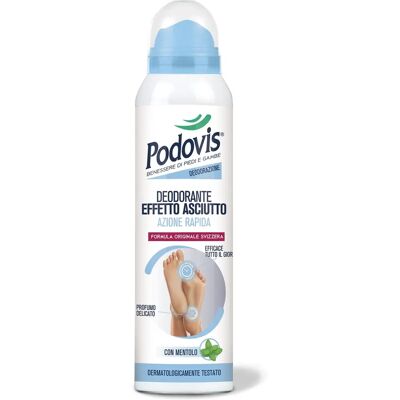 Podovis 150ml Spray Deodorante - Protezione antiodore duratura Podovis 150ml Spray Deodorante - Protezione antiodore duratura